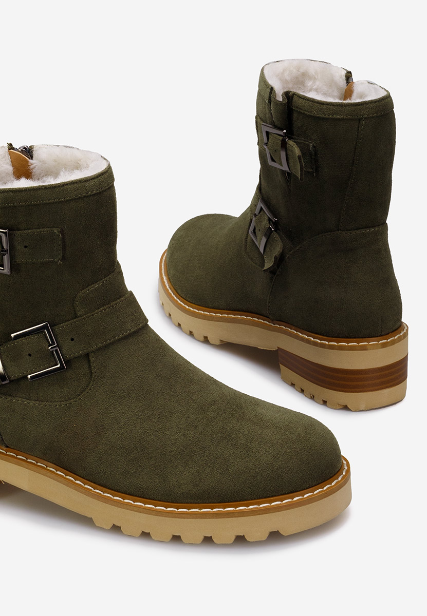 Γυναικεία μποτάκια πρασινο Campana