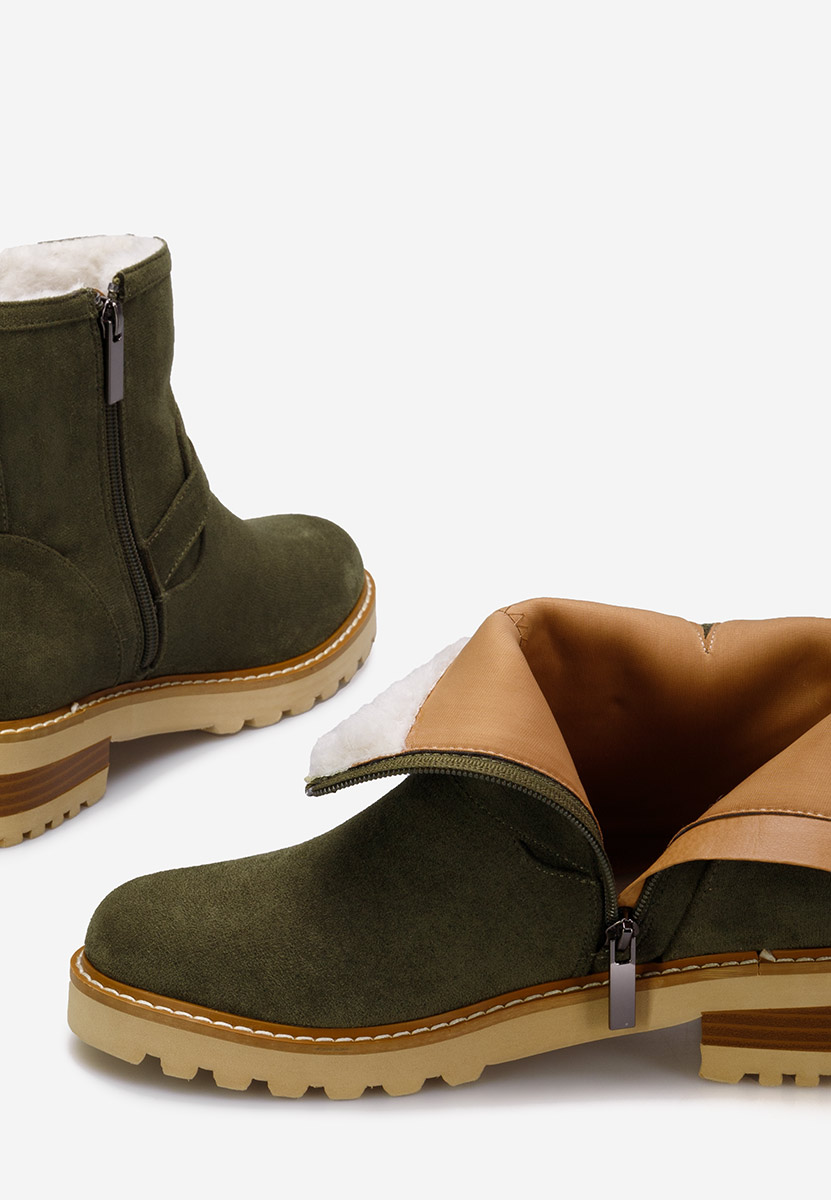 Γυναικεία μποτάκια πρασινο Campana