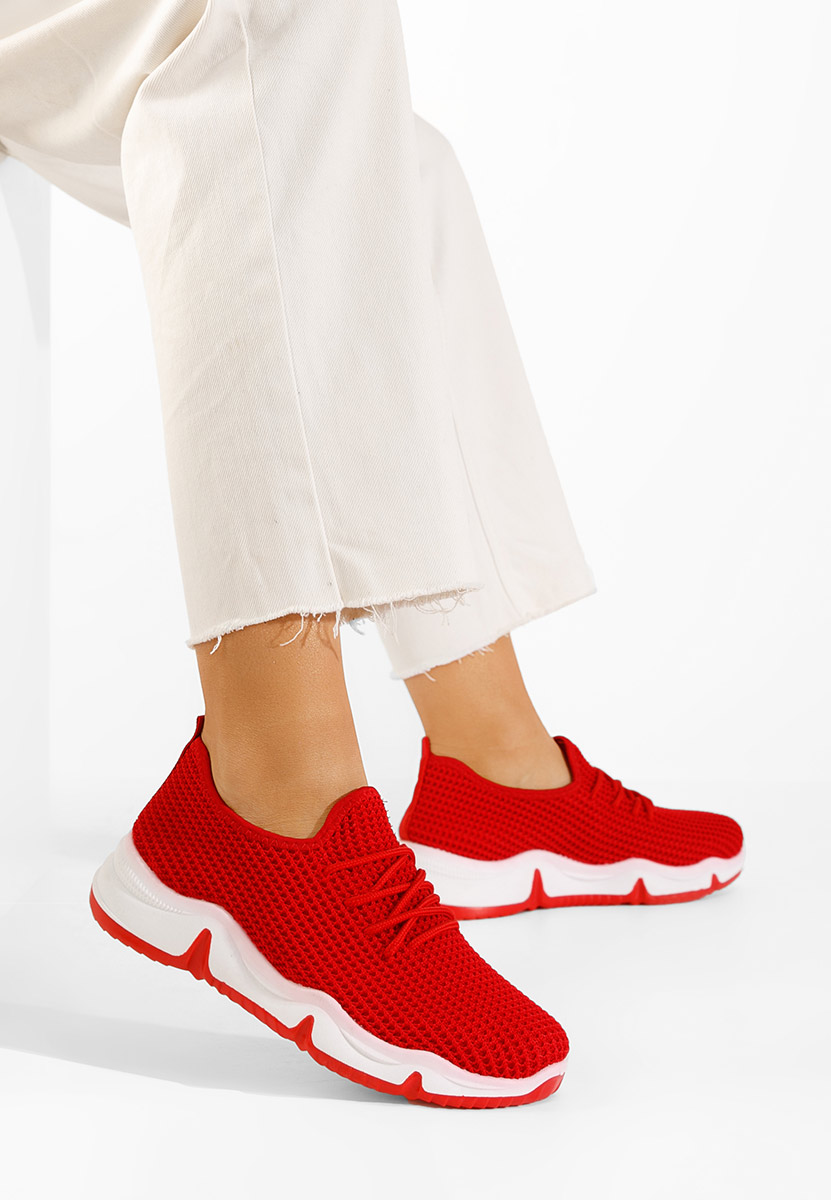 Αθλητικά παπουτσια γυναικεια κοκκινο Sheila