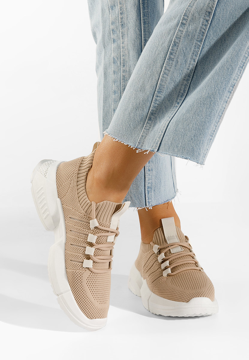 Sneakers γυναικεια χακι Shaida