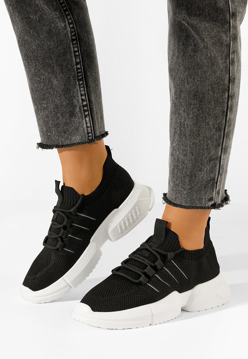 Sneakers γυναικεια μαύρα Shaida