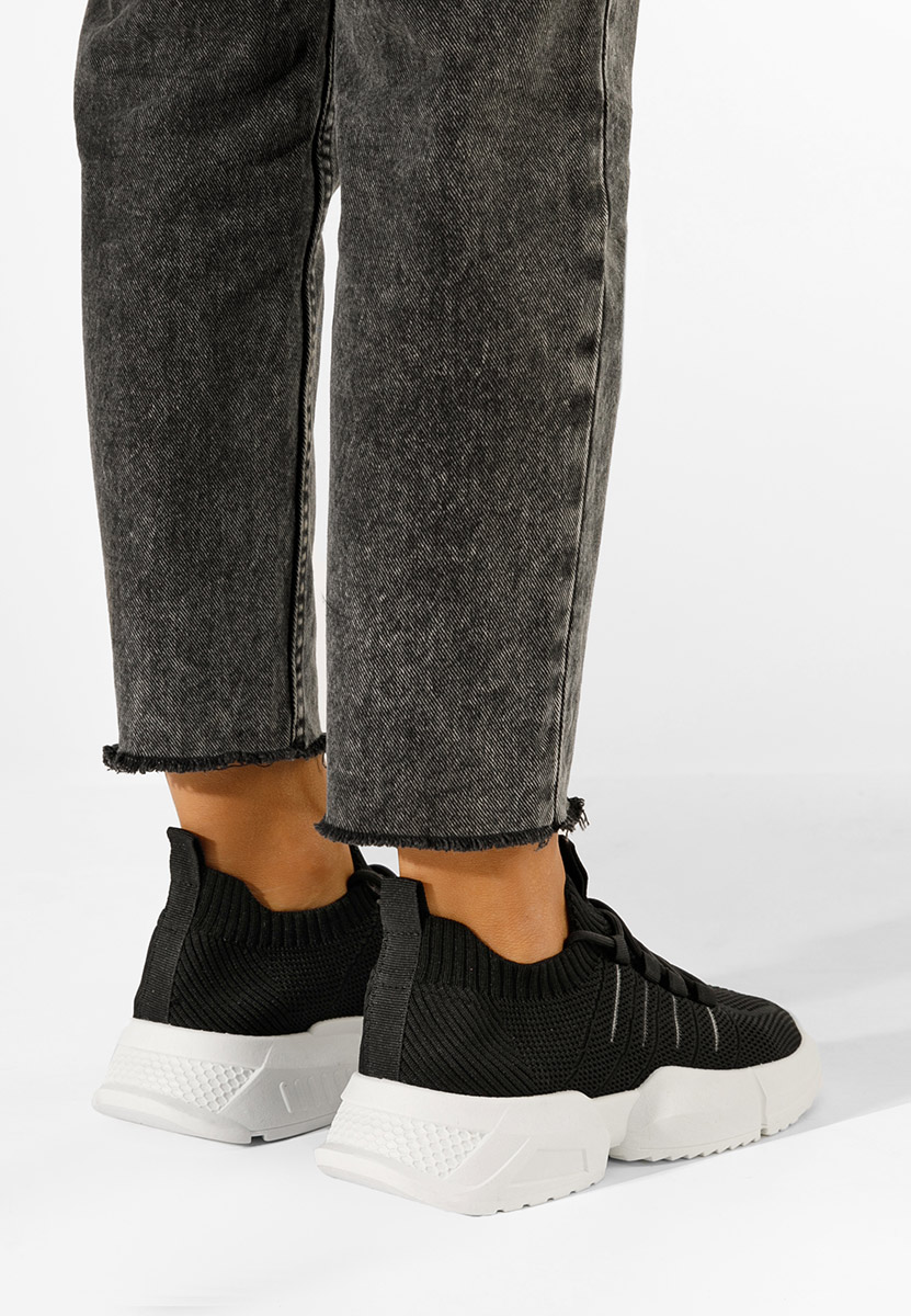 Sneakers γυναικεια μαύρα Shaida
