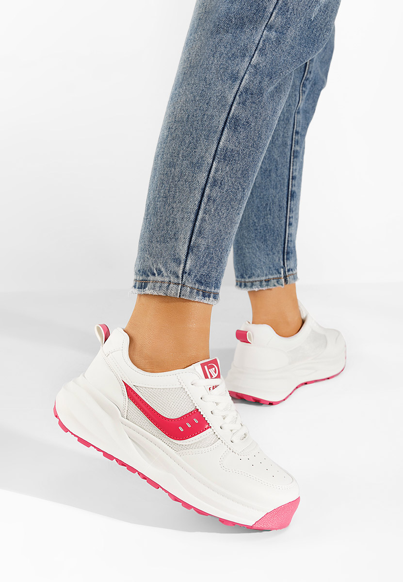 Sneakers γυναικεια Cassie λευκά