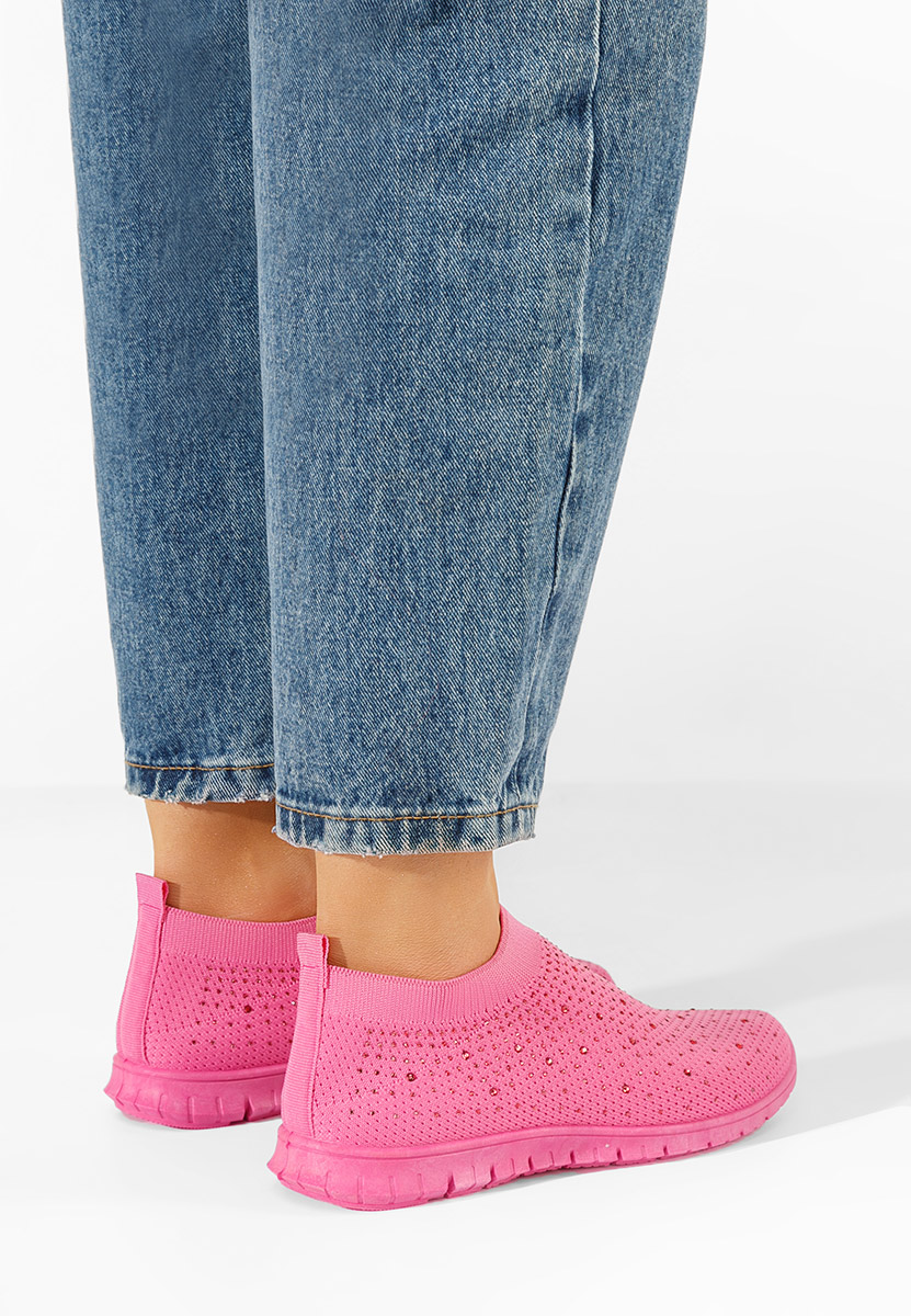 Γυναικεία Πάνινα Slip-On Zimeria Φουξ