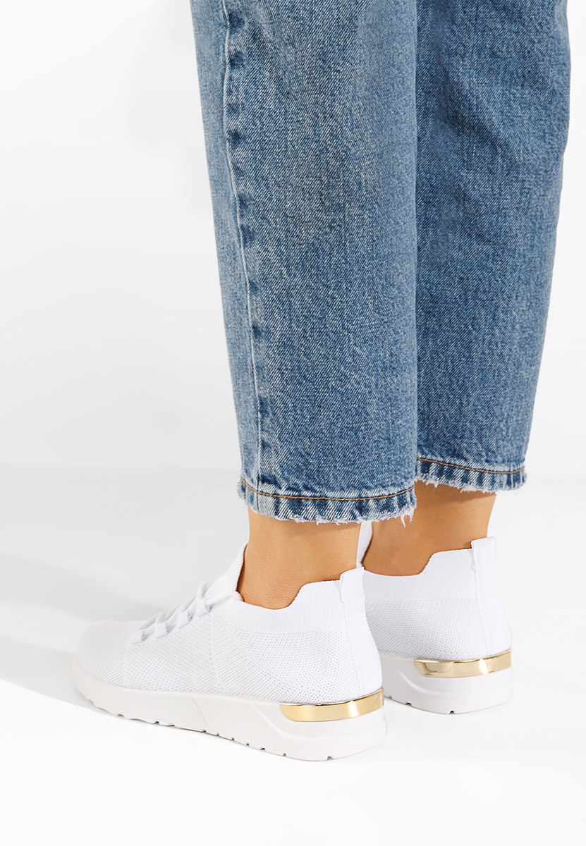 Sneakers γυναικεια Bushra λευκά