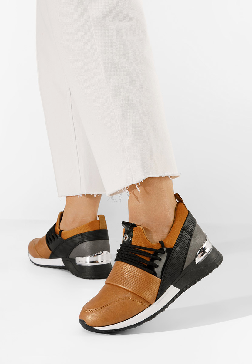 Sneakers γυναικεια Camy ταμπά