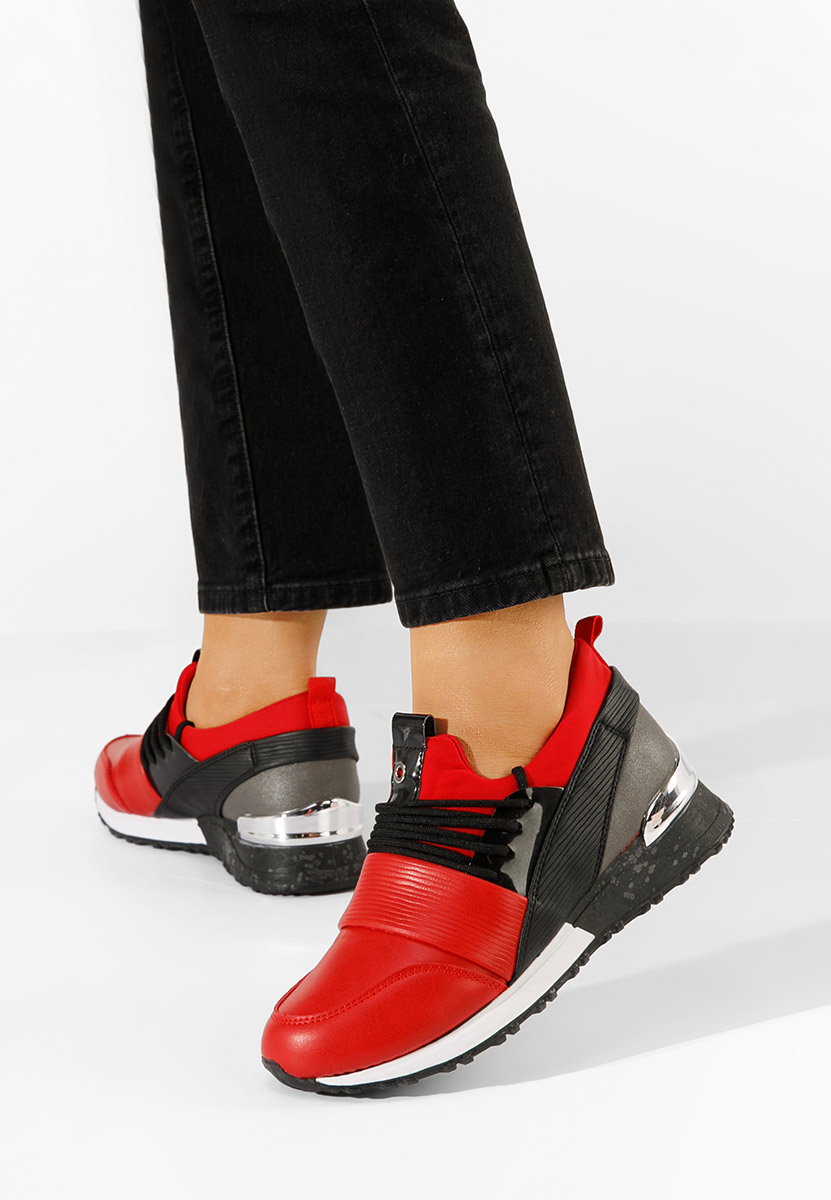 Sneakers γυναικεια Camy κοκκινο