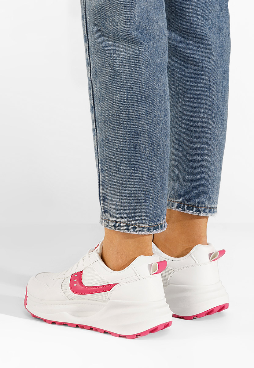 Sneakers γυναικεια Cassie λευκά