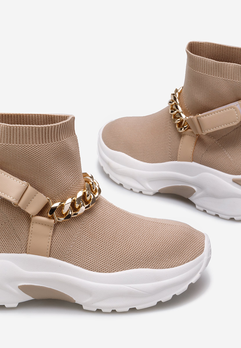Sneakers αστραγαλου γυναικεια Gisella χακι