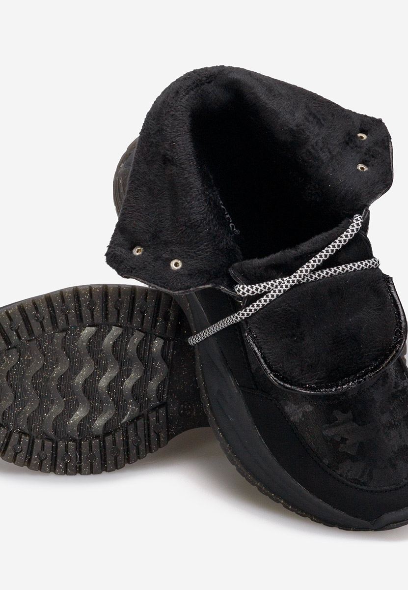 Sneakers αστραγαλου γυναικεια Madeca μαύρα