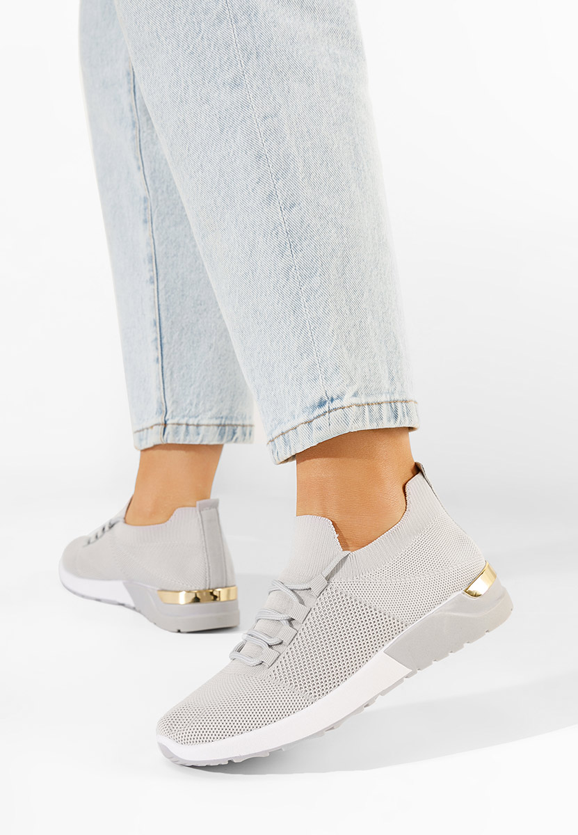 Sneakers γυναικεια Bushra γκρι