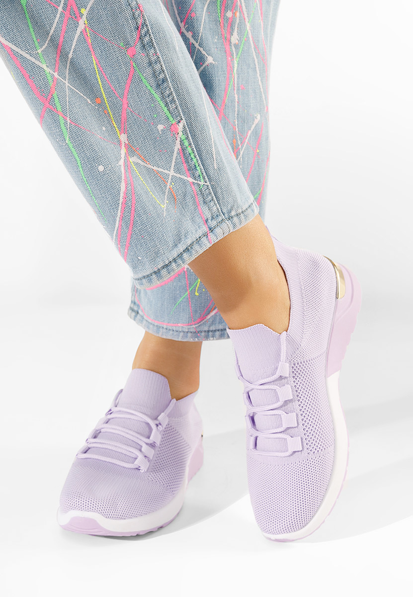 Sneakers γυναικεια Bushra μωβ