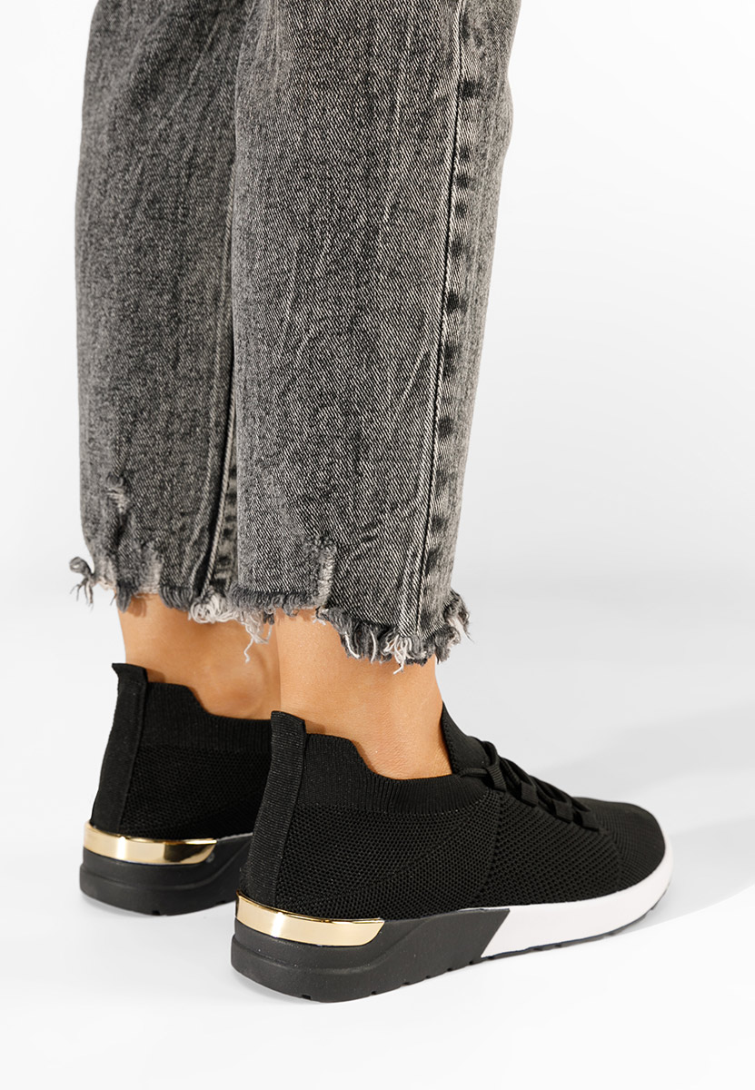 Sneakers γυναικεια Bushra μαύρα