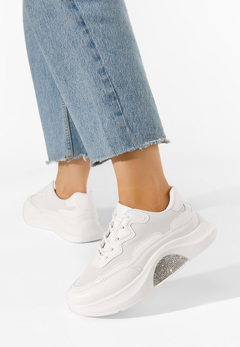 Sneakers γυναικεια Katya λευκά