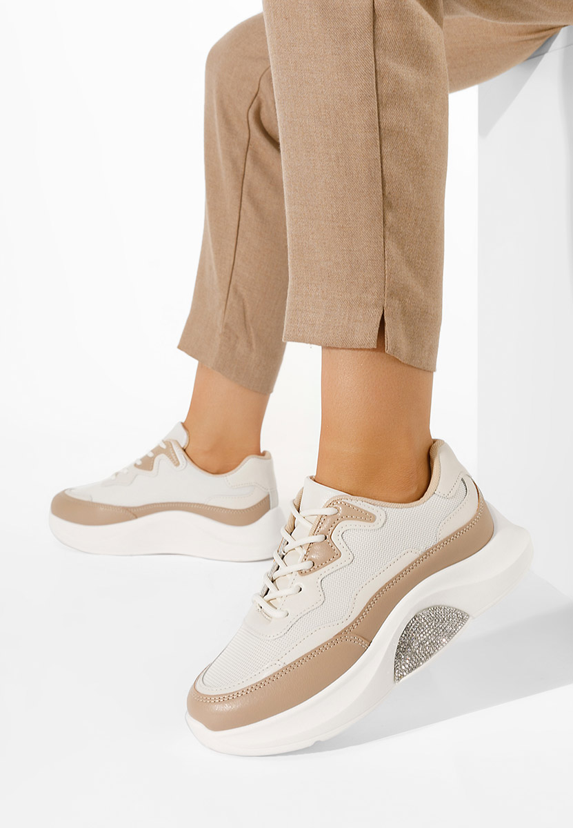 Sneakers γυναικεια Katya λευκά V3