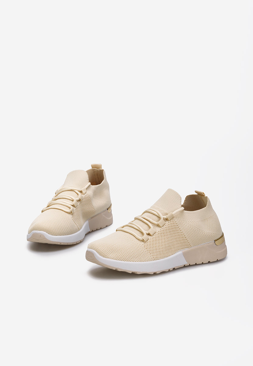 Sneakers γυναικεια Bushra μπεζ