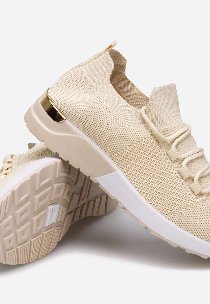 Sneakers γυναικεια Bushra μπεζ