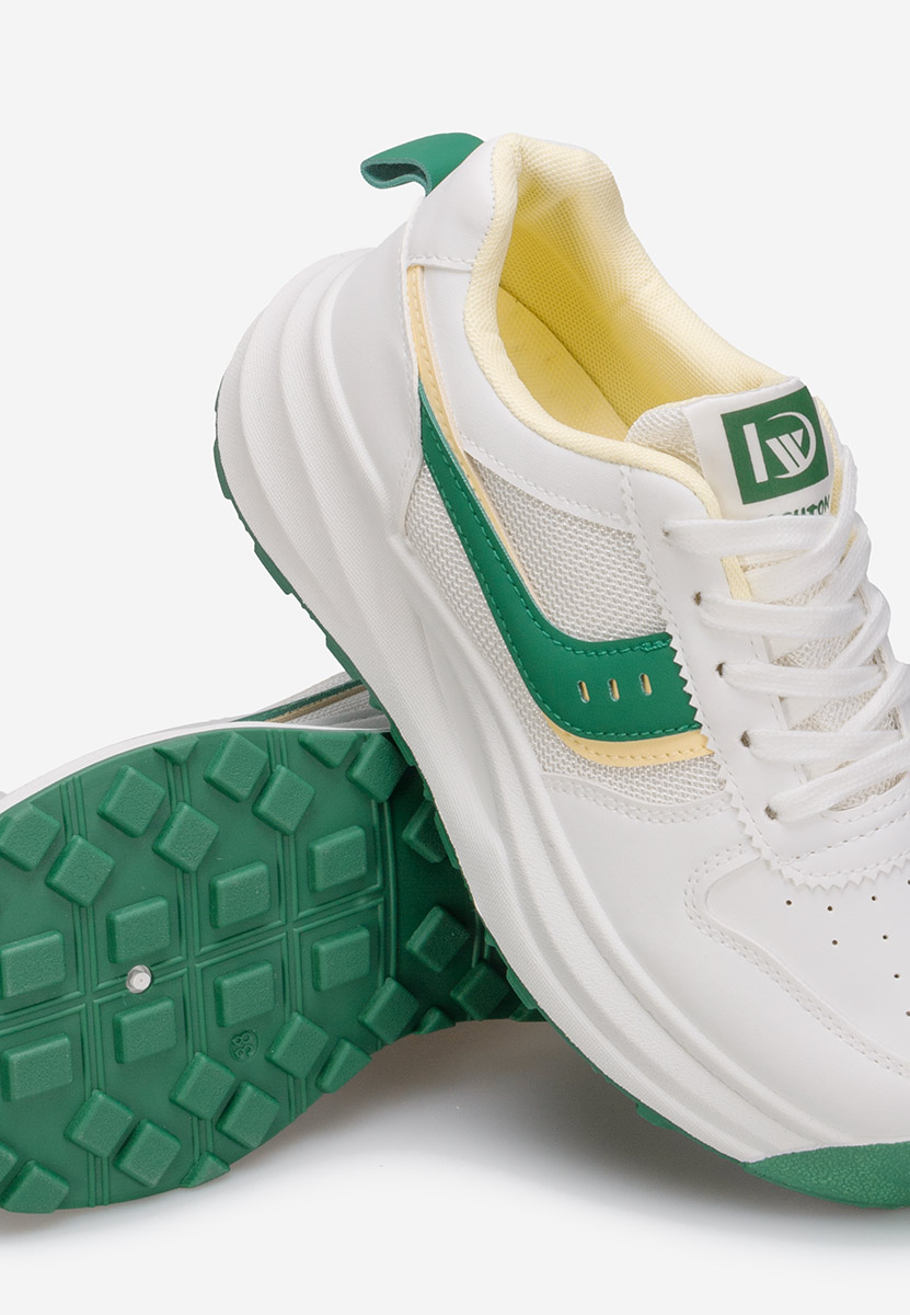 Sneakers γυναικεια Cassie λευκά V3