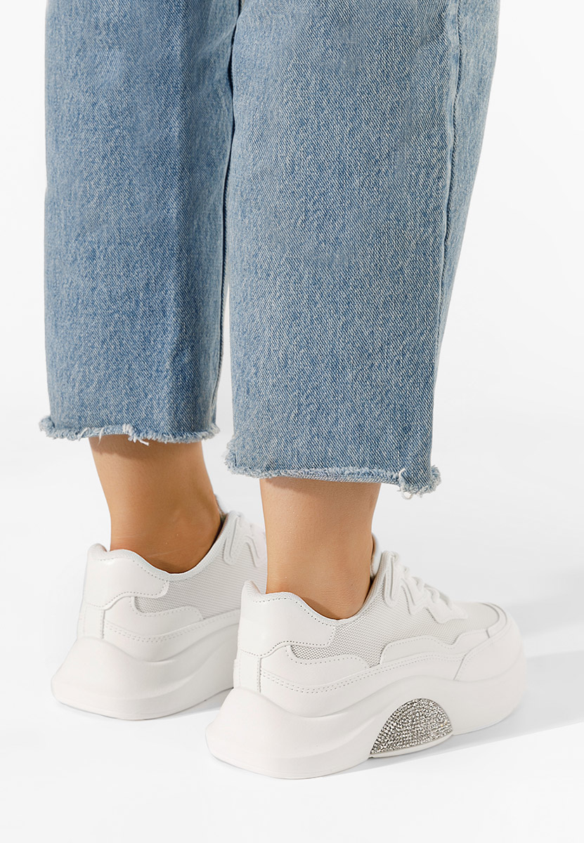 Sneakers γυναικεια Katya λευκά