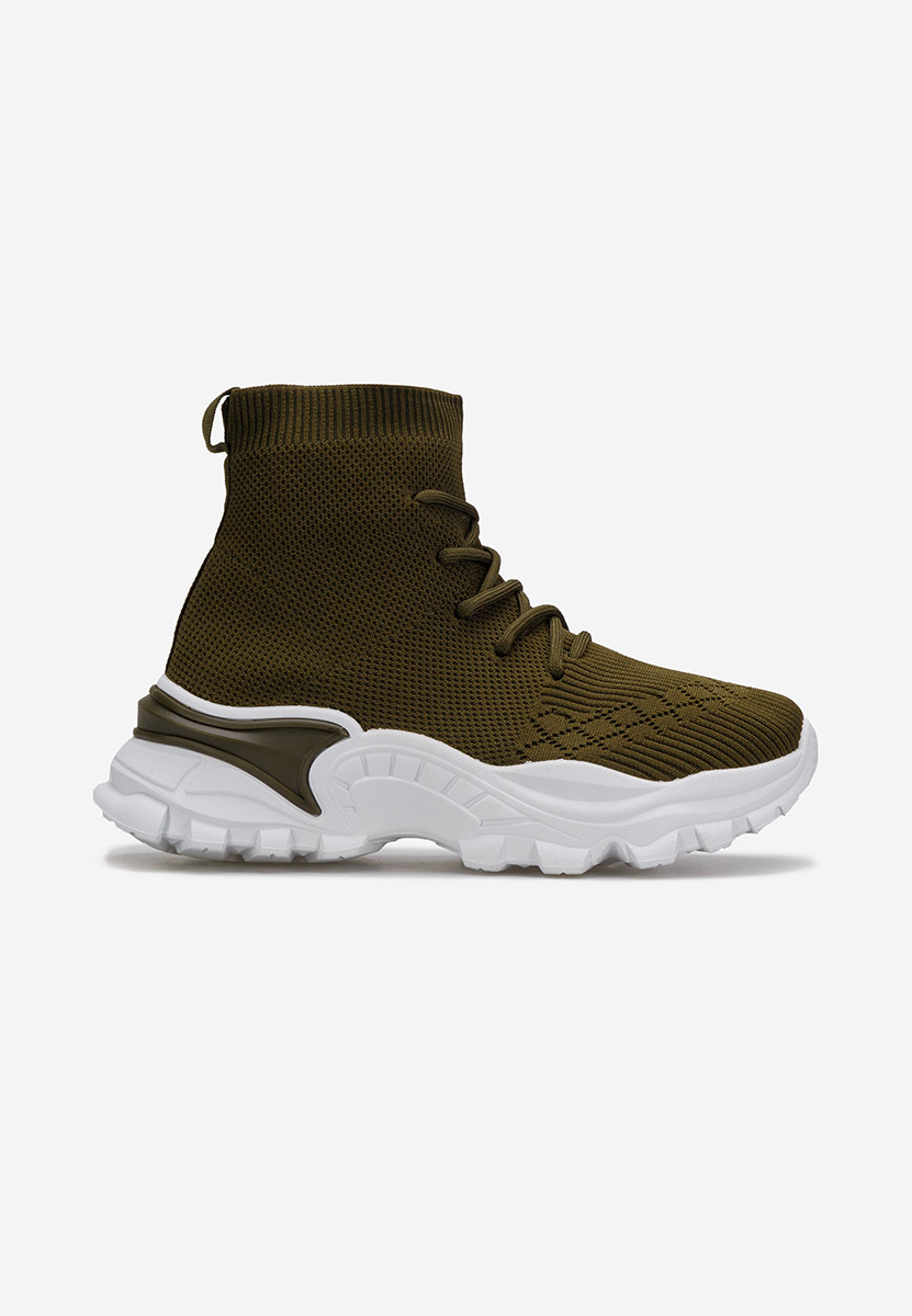 Sneakers με κάλτσα Amber πρασινο