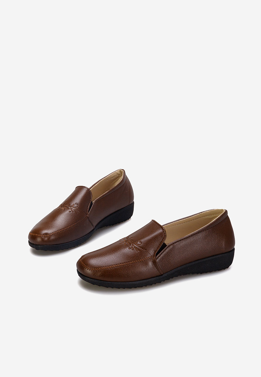 Μοκασίνια  γυναικεια Antonina καφε