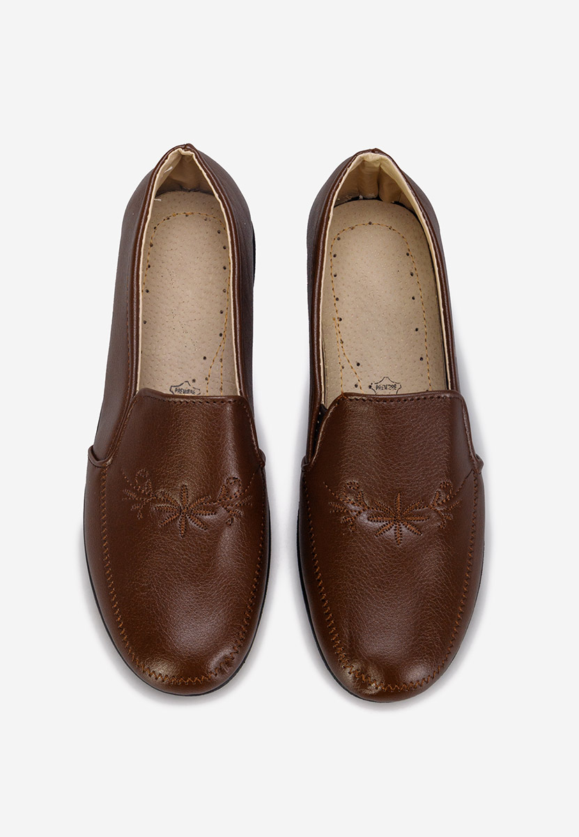 Μοκασίνια  γυναικεια Antonina καφε