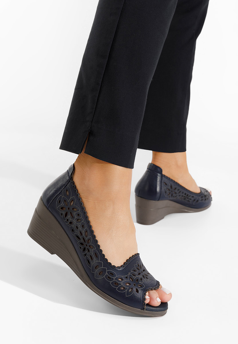 Δερμάτινα παπούτσια Amabella Νειβι