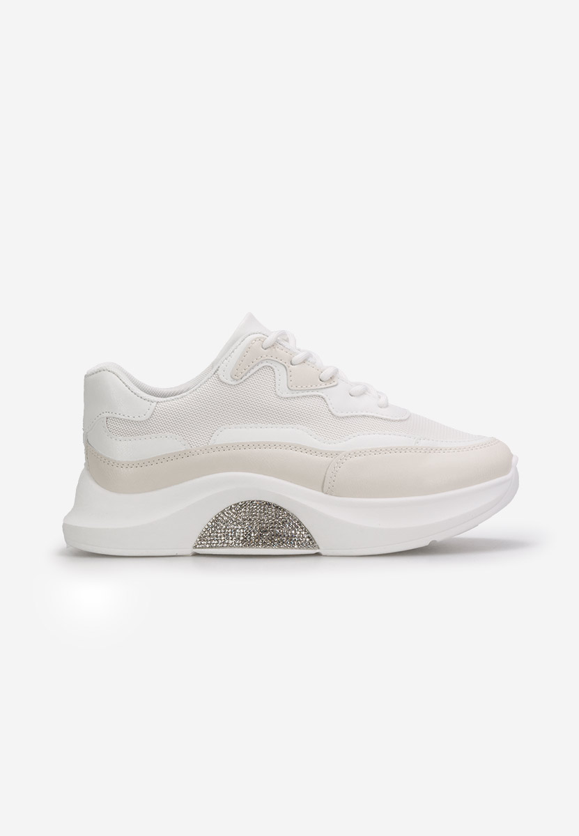 Sneakers γυναικεια Katya λευκά V4