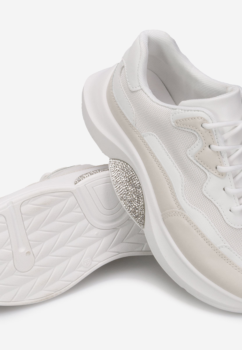 Sneakers γυναικεια Katya λευκά V4