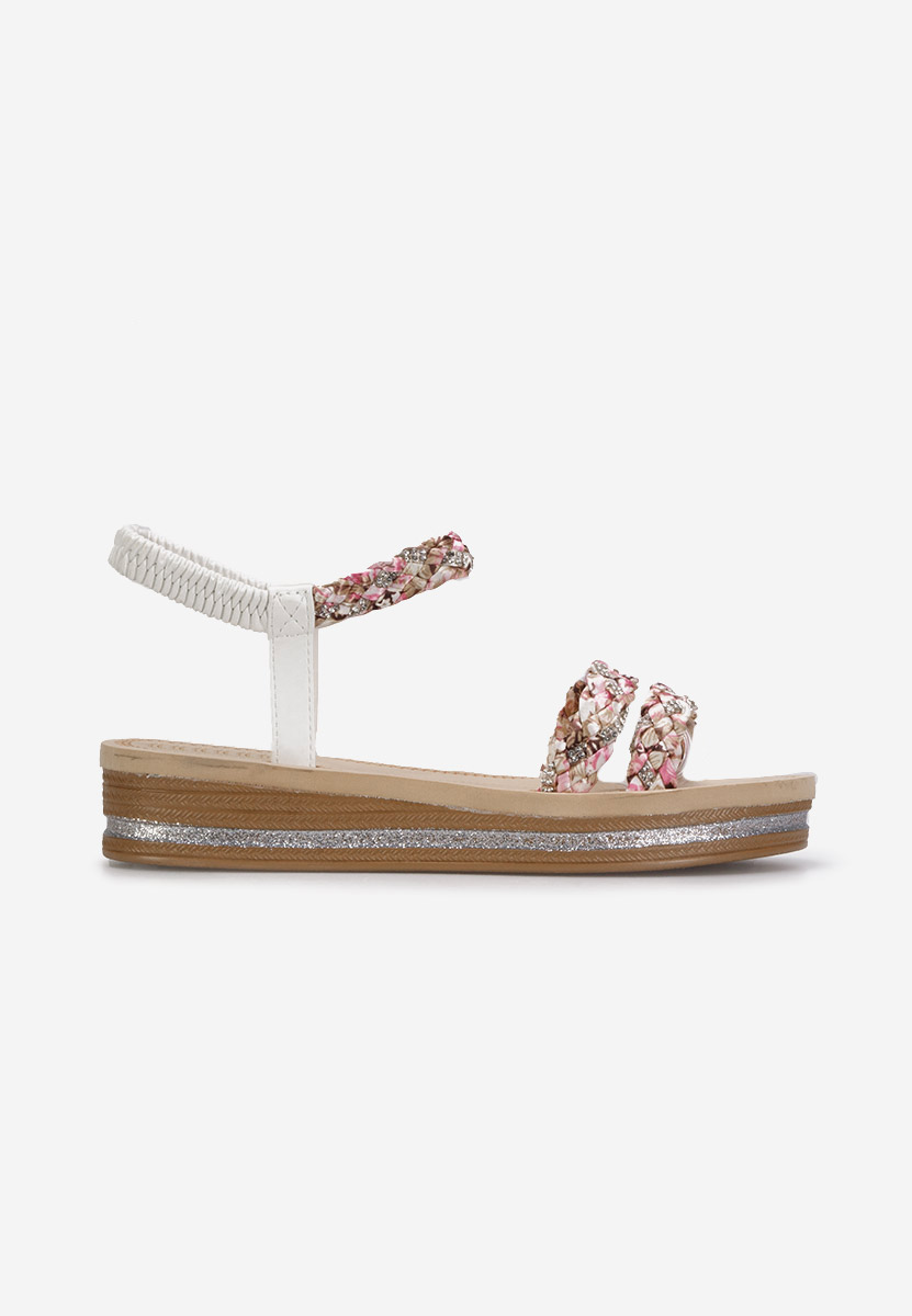 Γυναικεία σανδάλια Moniela λευκά