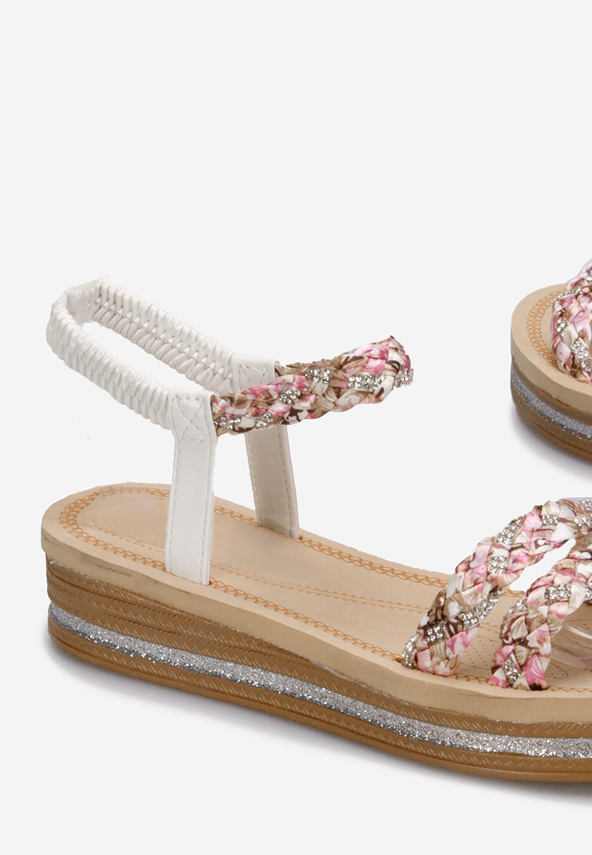 Γυναικεία σανδάλια Moniela λευκά