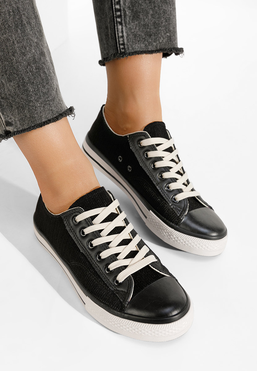 Γυναικεία sneakers Everyn μαύρα