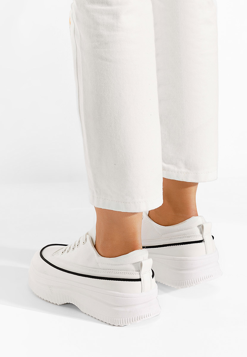 Γυναικεία sneakers Rumisa λευκά