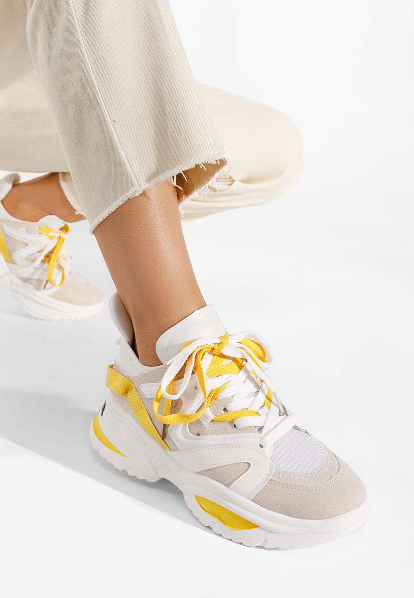 Sneakers γυναικεια μπεζ Knower V2