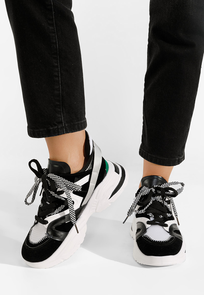 Sneakers γυναικεια μαύρα Knower