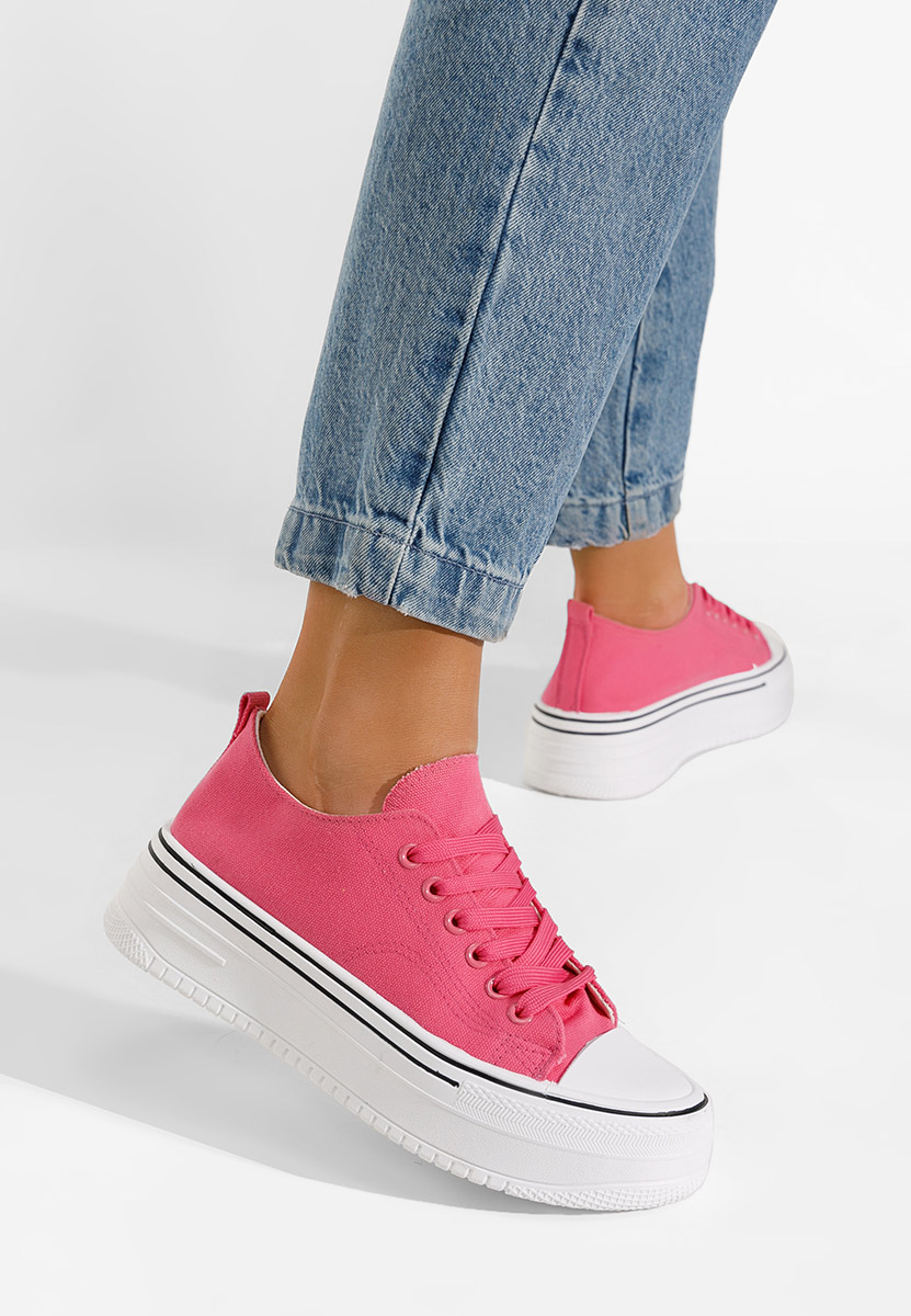 Γυναικεία sneakers Loleta φούξια