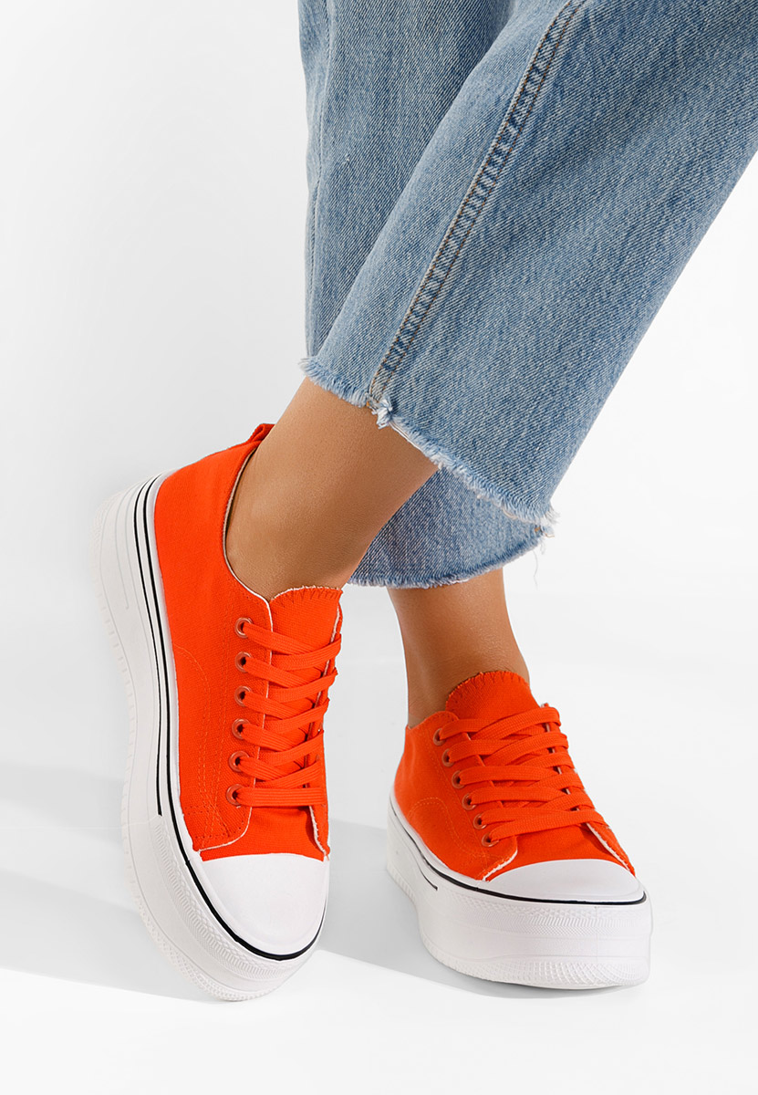 Γυναικεία sneakers Loleta Πορτοκαλι