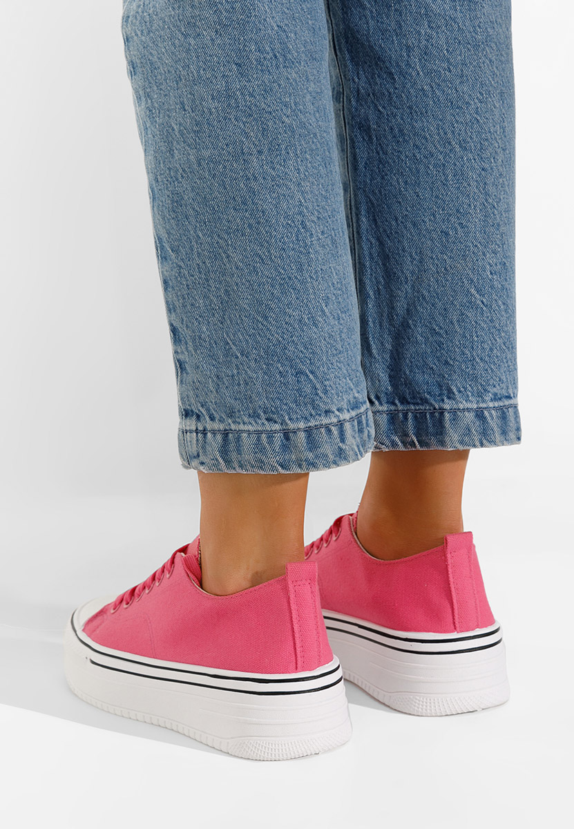 Γυναικεία sneakers Loleta φούξια