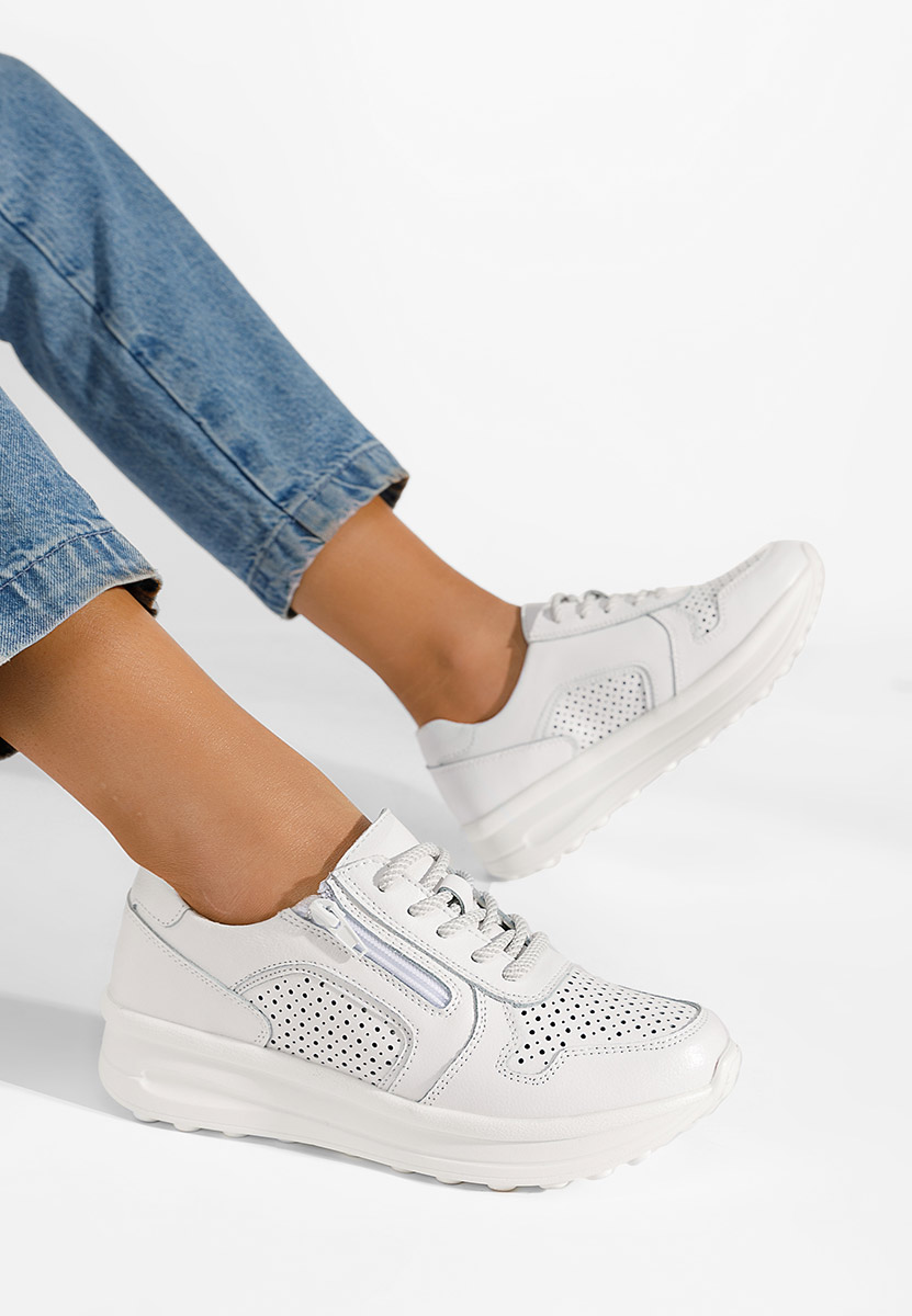 Sneakers γυναικεια Cidra λευκά