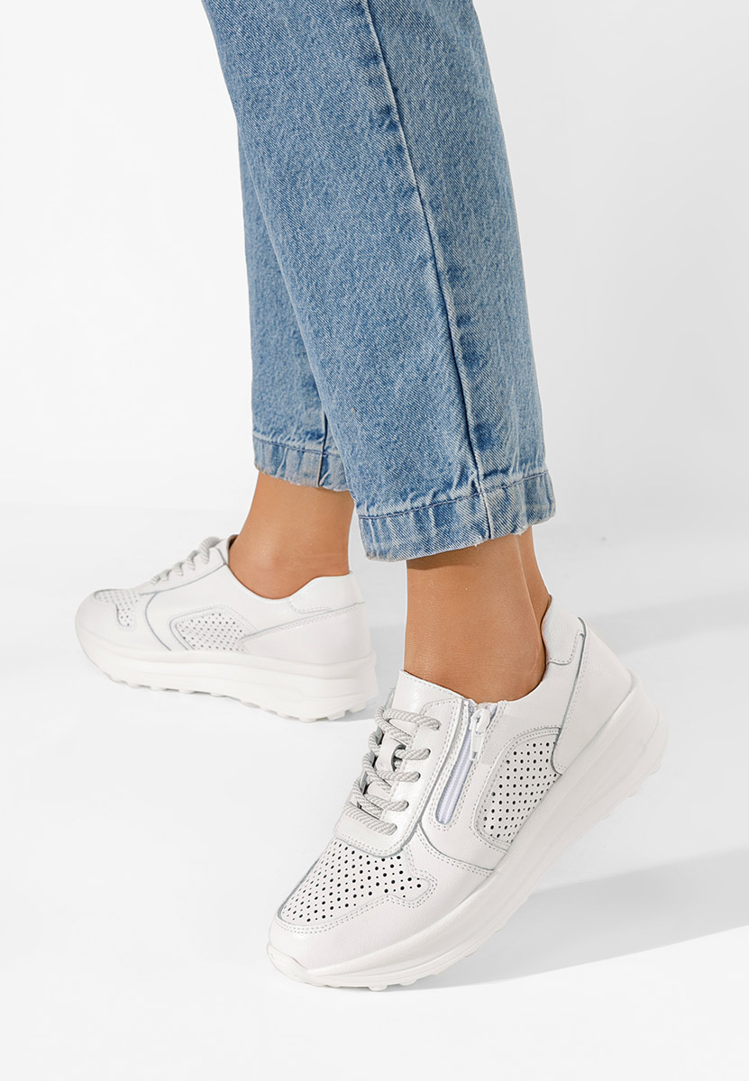 Sneakers γυναικεια Cidra λευκά