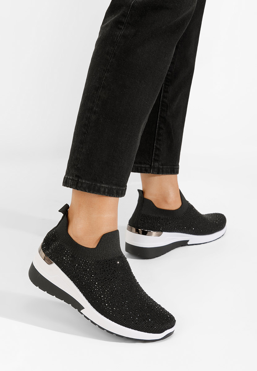 Sneakers με πλατφόρμα Alsina μαύρα