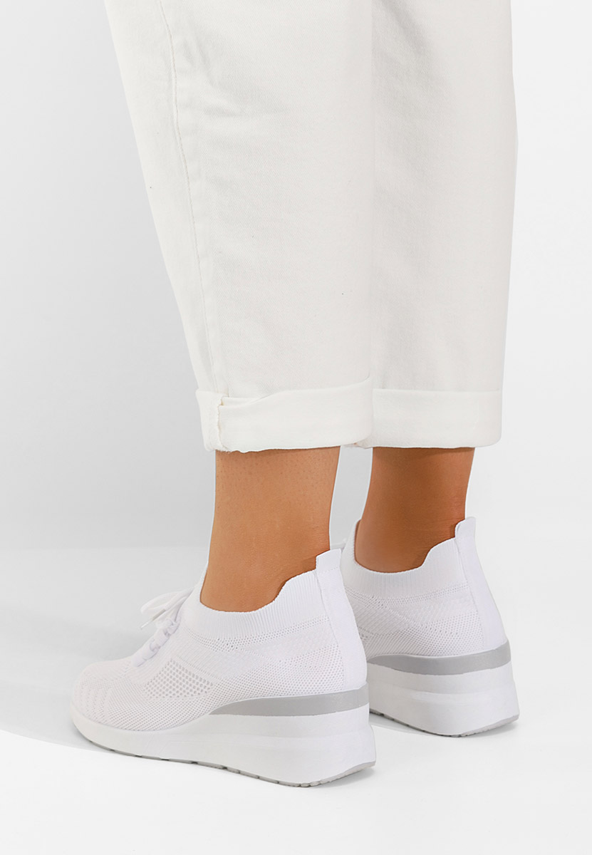 Sneakers με πλατφόρμα Boka V2 λευκά