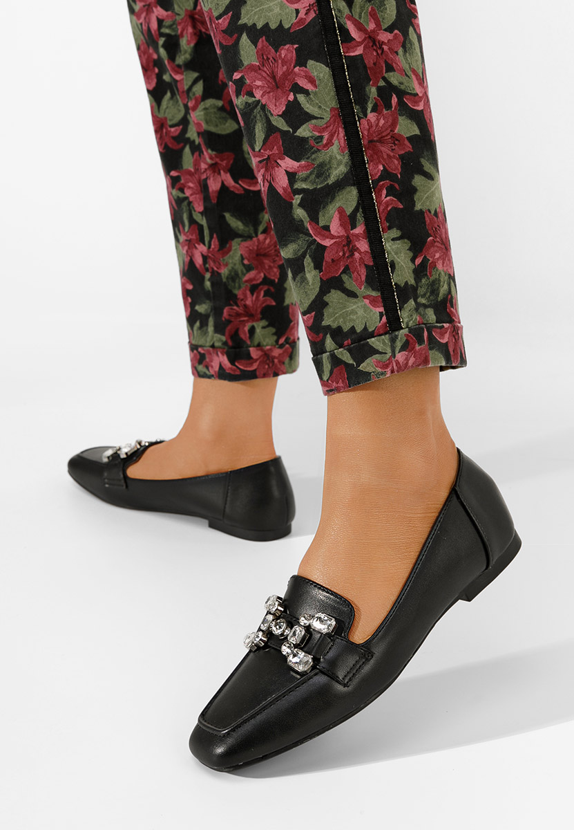Loafers γυναικεια Anzia V2 μαύρα