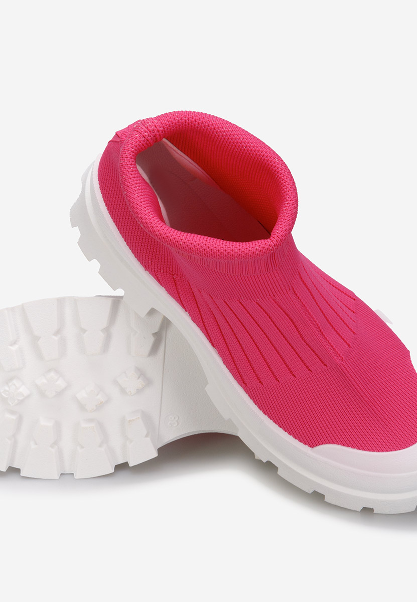 Sneakers με κάλτσα Nasira ροζ