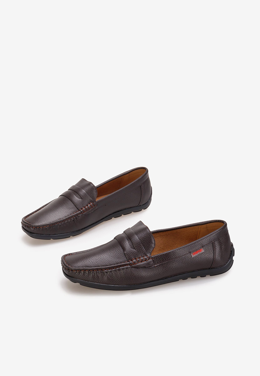 Ανδρίκα μοκασίνια Cornelius καφε