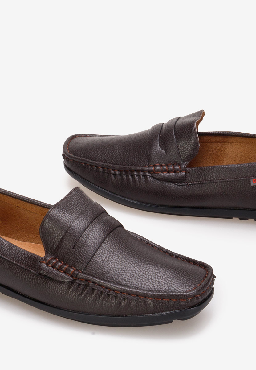 Ανδρίκα μοκασίνια Cornelius καφε