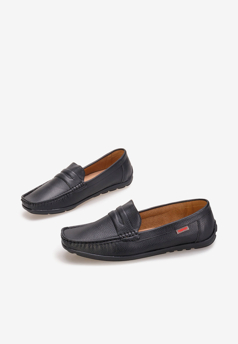 Ανδρίκα μοκασίνια Cornelius Μαύρα