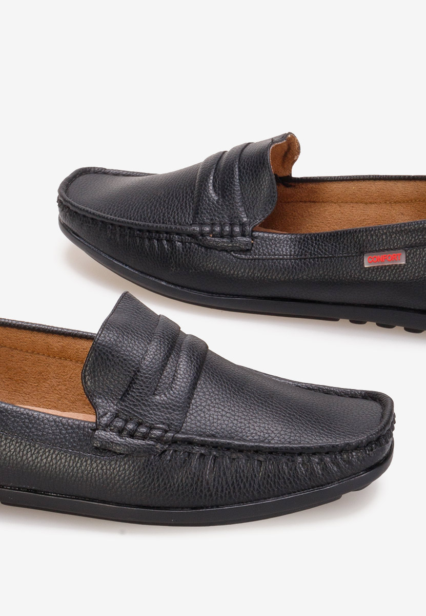 Ανδρίκα μοκασίνια Cornelius Μαύρα