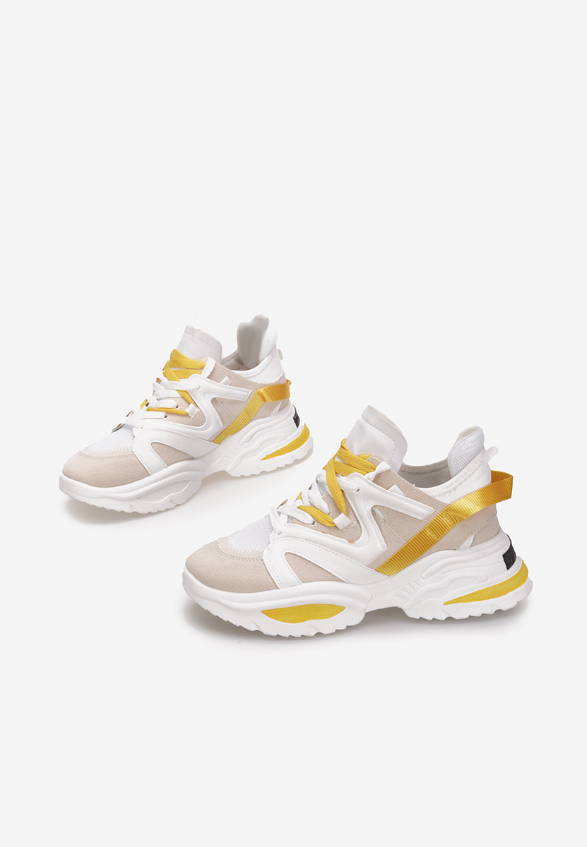 Sneakers γυναικεια μπεζ Knower V2