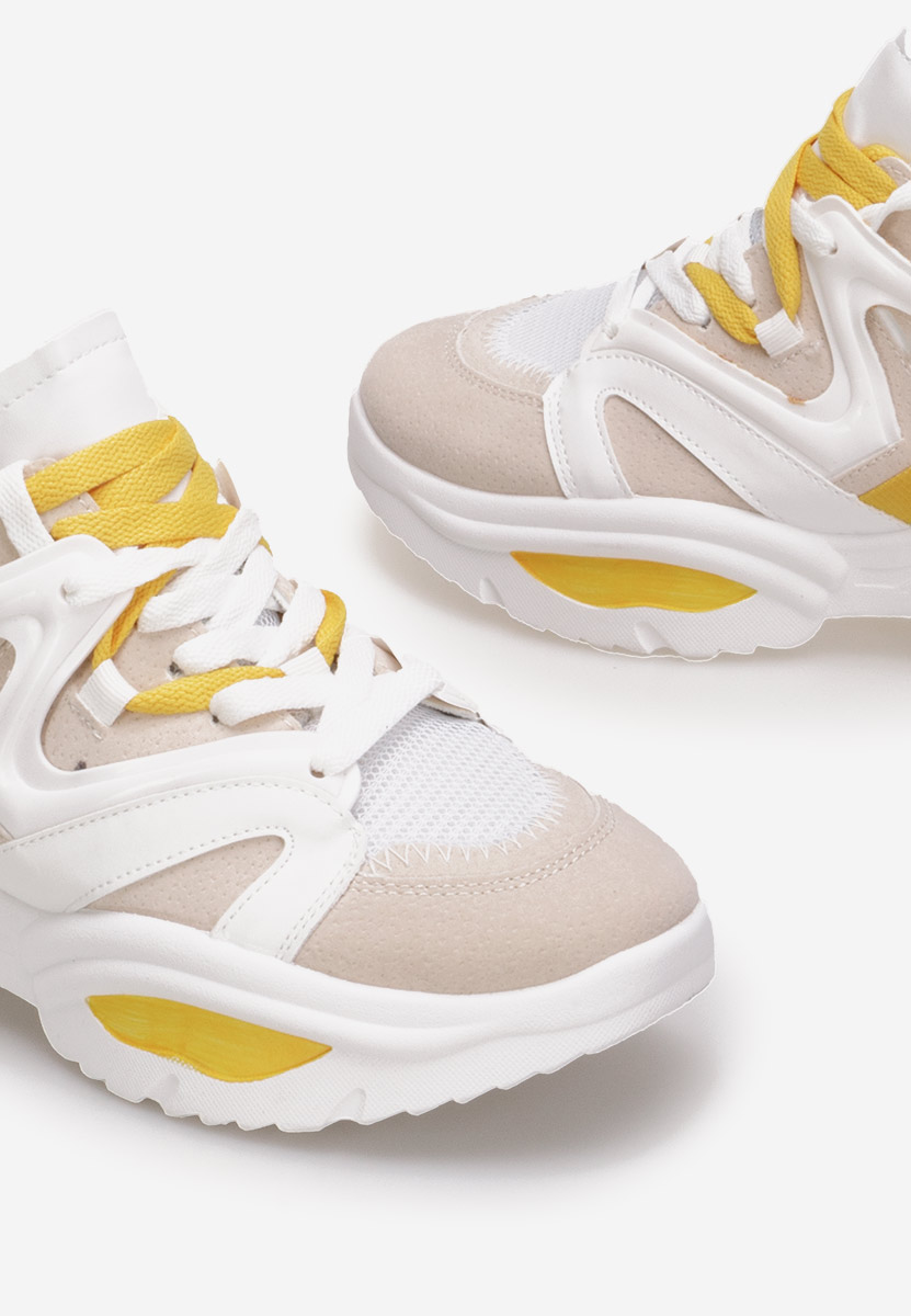 Sneakers γυναικεια μπεζ Knower V2